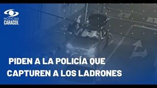 Ladrones utilizan vehículo robado para delinquir en Bogotá