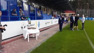 Динамо U19 награждают золотыми медалями чемпионов Украины