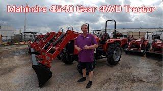 Mahindra 4540 Gear 4WD Tractor With Front End Loader