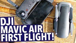 DJI MAVIC AIR FIRST FLIGHT! 4K Footage!