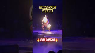The #FestivalOfTheLionKing at #WaltDisneyWorld’s #AnimalKingdom #FireDancer