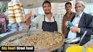 City Court Karachi Famous Paya | Biryani l Mutton Kaleji | Street Food Karachi