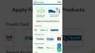 apply for Credit card, loan, Demate account for fast approval