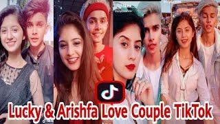 Lucky Dancer & Arishfa khan Best Couple TikTok video | TikTok Trending | Funny Couple | Love Couple