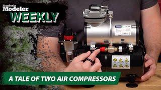 FSM opens kits from Arma Hobby and ICM, tries two air compressor kits, and goes back to Basics