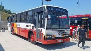 Ciferal Tocantins, Caio Padron Vitoria e Marcopolo Torino GV no alto na ExpoBus - Duque de Caxias RJ