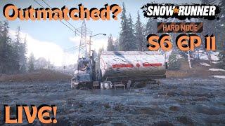 Hard Mode LIVE! Transtar On Fuel Duty Episode 11 Maine SnowRunner Year 2 Season 6 DLC