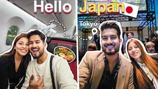 Delhi to Tokyo Vlog  | Our First time in Japan 