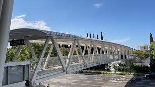 Bridge To Downtown Disney From Pixar Pals Parking Structure - Walkthrough