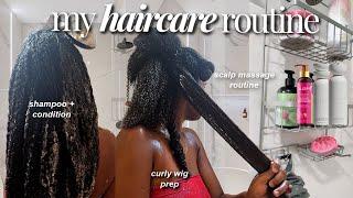 MY NATURAL HAIRCARE WASH DAY ROUTINE for Length Retention | How to grow long healthy natural hair