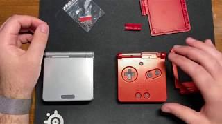 Let's Swap A Gameboy Advance SP Shell - How To Guide