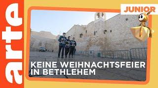 Keine Weihnachtsfeier in Bethlehem | ARTE Journal Junior 