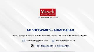 Voucher Import Facility in Miracle Accounting Software