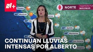 Remanentes de Alberto en Sinaloa | Clima hoy México 21 de Junio 2024 - Las Noticias