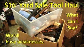 $16 Yard Sale Tool Haul 2024