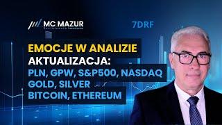 Emocje w analizie, to koniec! Analizy złotego, indeksów, metali i crypto.