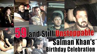 "59 and Still Unstoppable: Salman Khan's Birthday Celebration"