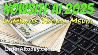 NOWSITE AI 2025: Get Social Media Sales Now, Do These Things!