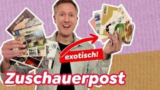 Ihr testet die Post: Postkarte an Packstation, Paket mit Rückschein, DDR-Briefmarke und vieles mehr!