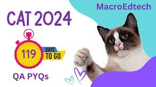 CAT 2024 PYQs #cat #management #iim #iit #business  Subscribe @macroedtech for daily updates.