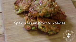 Kreatiwe kosblikkie: Spek-, kaas-en-broccolikoekies