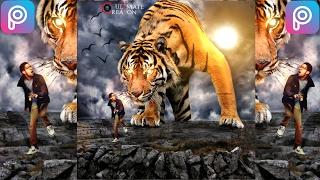 Big tiger- picsart manipulation tutorial ||LIKE ULTIMATE EDITING||