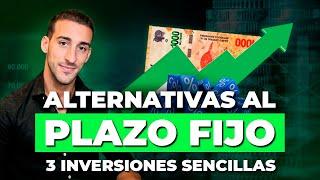 3 inversiones para iniciantes en la bolsa de valores | NO PLAZO FIJO | Taller de Inversiones