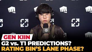 Kiin reviews GEN vs BLG "I'm here, might as well as win it all"