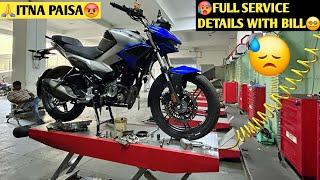 Finally Hero Xtreme 125r 1st Servicing Cost With Bill ️ || Important Things While Service Any Bike