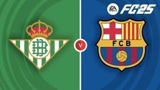 Real Betis vs Barcelona - Laliga - FC 25