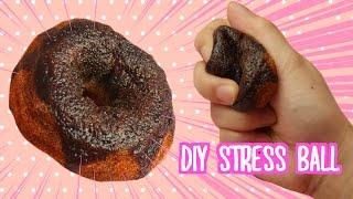 DIY Squishy Donut STRESS BALL | Daiso |