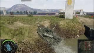 Armored Warfare - Leo.2A7 test drive on map: Alabino Polygon