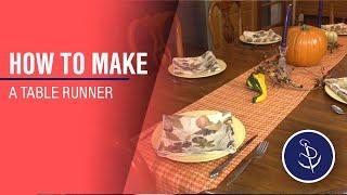 How to Make a Table Runner