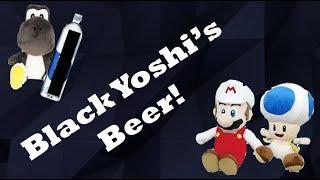 SuperPlushBros Short: Black Yoshi's Beer!