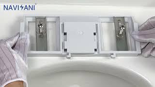 NAVISANI NS320 Automatic toilet seat installation