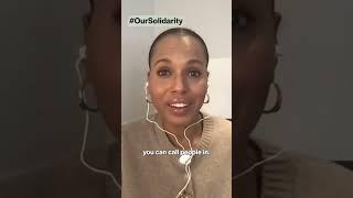 V and Kerry #OurSolidarity Talks - Calling people in