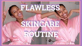 My Flawless Night time Skincare Routine | WOC Friendly | Giveaway