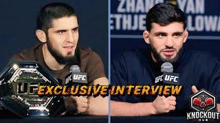 UFC 311 Islam Makhachev vs Arman Tsarukyan Press Conference Highlights || Knockout Hub