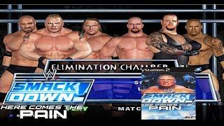 REVISIT WWE Here Come to Pain-  WWE Elimination Chamber Match- IDO GAMING