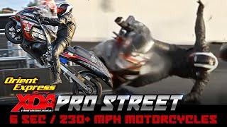 Wheelie Crash in the Quarter-Mile During XDA Pro Street