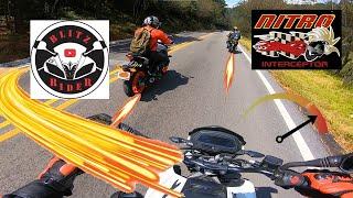 Duro por la libre con Nitro Interceptor y Blitz Rider | Un excelente domingo!!!