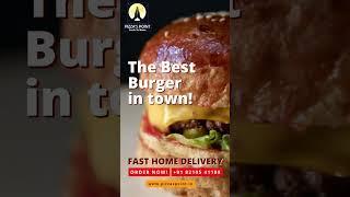 The Best Burger in town! Fast home Delivery || Pizza's Point || BGS Food Work #cheesy #burger #pizza