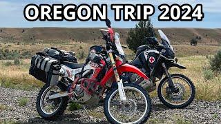 Oregon 2024 Pt.1 - Little Tail of The Dragon - Honda CRF250L