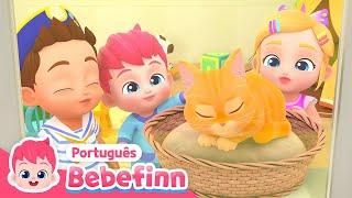 Conheçam Meu Amigo, Gatinho Fofo Boo  | + Completo | Bebefinn em Português - Canções Infantis