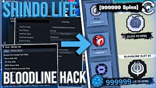 [INFINITE SPINS] NEW Roblox Shindo Life Hack Script GUI : Bloodline Hack, Auto Farm *PASTEBIN 2022*