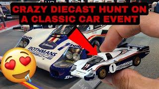 Diecast Hunting on a classic car show WENT CRAZY!!! | Retro Classic Stuttgart 2022