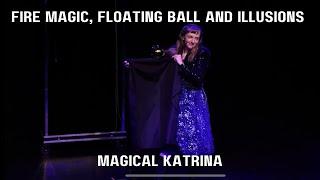 Magical Katrina at Illusion Magic Lounge with Assistant Gwyn Auger