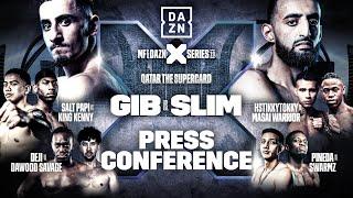 MISFITS & DAZN X SERIES 19 | QATAR: THE SUPERCARD | ANESONGIB VS. SLIM ALBAHER PRESS CONFERENCE LIVE