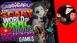 The Scary World of Viral YouTube Horror Games - @Caddicarus | RENEGADES REACT