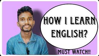 How I Learn English! English with Bhanu!! #englishwithbhanu